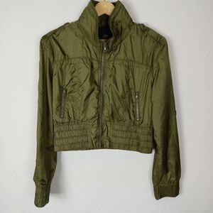 Lala Anthony | Women's cropped green Jacket L